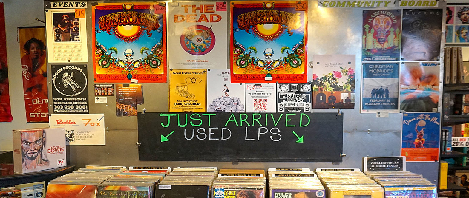 Humaan escaleren beest Paradise Found Records & Music – New and used vinyl records, CDs, audio  equipment and merchandise in Boulder, CO